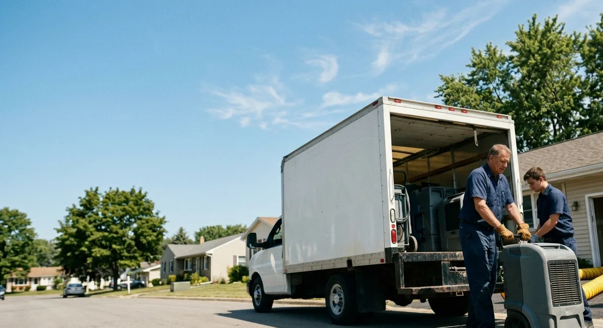 Water Damage Cleanup in Sherman, IL near me